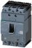 Siemens, SENTRON MCCB 3P 100A, Breaking Capacity 36 kA, Fixed Mount