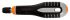 Bahco Hexagon Bit Holder Screwdriver, 1/4 in Tip, 25 mm Blade, 147 mm Overall