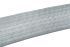 HellermannTyton Expandable Braided Polyester Grey Cable Sleeve, 12mm Diameter, HEGPX Series