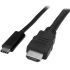 StarTech.com USB C to HDMI Adapter Cable, USB 3.1, 1 Supported Display(s) - 4K @ 30Hz