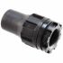 TE Connectivity CES Cable Gland With Locknut, Plastic, 19.1mm, IP68, Black