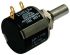 Vishay 534 Series Wirewound Potentiometer with a 6 mm Dia. Shaft 10-Turn, 1kΩ, ±5%, 2W, ±20ppm/°C, Panel Mount