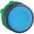 Schneider Electric Harmony XB5 Series Blue Spring Return Push Button Head, 22mm Cutout, IP66, IP67, IP69K