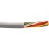 Alpha Wire Alpha Essentials Communication & Control Control Cable, 15 Cores, 0.81 mm², Unscreened, 30m, Grey PVC