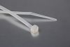 RS PRO Natural Cable Tie Nylon, 150mm x 3.6 mm