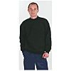 Dickies Navy Men's Work Sweatshirt Cotton, Polyester XL
