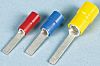 JST , FV Insulated Crimp Blade Terminal 12.5mm Blade Length, 0.25mm² to 1.65mm², 22AWG to 16AWG, Red