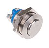 APEM Single Pole Single Throw (SPST) Momentary Push Button Switch, IP65, 19.2 (Dia.)mm, Panel Mount