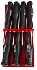 RS PRO Precision Slotted' Phillips Screwdriver Set 7 Piece