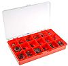 450 piece E Type, External, Internal Stainless Steel Circlip Kit