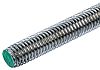 RS PRO Plain Stainless Steel Threaded Rod, M8, 1m