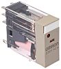 Omron Plug In Power Relay, 230V ac Coil, 5A Switching Current, DPDT
