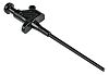 Hirschmann Test & Measurement 5A Black Grabber Clip, 60V dc Rating - 3.5mm Tip Size, 4mm Probe Socket Size