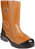 RS PRO Honey Steel Toe Capped Men's Safety Boots, UK 7, EU 41
