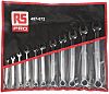 RS PRO 11 Piece Chrome Vanadium Steel Spanner Set
