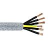 RS PRO Control Cable 7 magos 1 mm², 300/500 V, Árnyékolt, PVC köpeny, külső Ø: 12.2mm, 50m