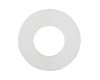 M4 Plain Nylon Tap Washer, 0.8mm Thickness