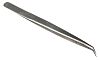 RS PRO 140, Stainless Steel, Extra Fine; Curved; Needle, Tweezers