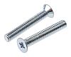 RS PRO, M3 Countersunk Head, 20mm Steel Pozidriv Bright Zinc Plated