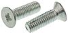 RS PRO, M5 Countersunk Head, 16mm Steel Pozidriv Bright Zinc Plated