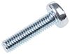 RS PRO, M6 Pan Head, 25mm Steel Pozidriv Bright Zinc Plated