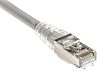 RS PRO Grey Cat6 Cable F/UTP LSZH Male RJ45/Male RJ45, Terminated, 2m