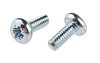 RS PRO, M2.5 Pan Head, 6mm Steel Cross Bright Zinc Plated