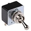 Marquardt DPST Toggle Switch, Latching, Panel Mount