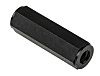 20mm High Nylon Threaded Hex Spacer 6mm Wide for M3 Thread