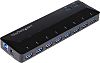 StarTech.com 10x USB A Port Hub, USB 3.0 - AC Adapter Powered