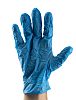 RS PRO Blue Nitrile Disposable Gloves size 9.5, XL x 100 Powder-Free