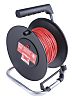RS PRO Red Test Lead Extension Reel, 50m Cable Length, CAT II