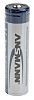 Pila recargable 18650 de Ión-Litio, 3.6V, 2.6Ah, terminal