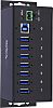 StarTech.com 7 Port USB 3.0 USB A USB Hub, Terminal Connector Powered