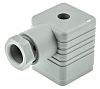Hirschmann, GDM 3P+E DIN 43650 A, Female Solenoid Valve Connector, 250 V ac/dc Voltage