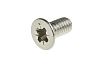 RS PRO, M3 Countersunk Head, 6mm Stainless Steel Pozidriv A4 316