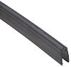 TE Connectivity Polyolefin Black Edging strip, 1.2m x 15.75 mm x 6.3mm