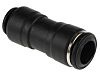 RS PRO Straight Tube-to-Tube Adaptor to Push In 10 mm to Push In 8 mm 20 bar