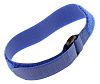 RS PRO Cable Tie, Hook and Loop, 300mm x 20 mm, Blue Nylon, Pk-10
