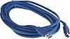 Cable USB 3.0 RS PRO, con A. USB A Macho, con B. USB B Macho, long. 5m, color Azul
