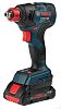 Bosch 1/2 in 18V, 4Ah Cordless Impact Wrench, UK Plug