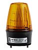 RS PRO Amber Flashing Beacon, 10 → 100 V dc, 20 → 72 V ac, Surface Mount, Wall Mount, Xenon Bulb