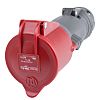 Legrand 32A Red 4 Pole Plastic Industrial Power Socket, IP44