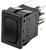 Carlingswitch DPDT, On-None-(On) Rocker Switch Panel Mount