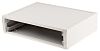 METCASE Mettec, Aluminium, 350 x 250 x 85mm Desktop Enclosure, White