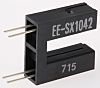 Interruptor óptico ranurado Omron EE-SX de 1 canal, ranura de 5mm, mont. pasante, de 4 pines, config. salida Transistor