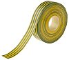 Cinta aislante de PVC Advance Tapes AT7 de color Verde/amarillo, 19mm x 33m, grosor 0.13mm