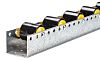 Rodillo transportador Interroll BU50(9WHEELS), para Uso Intensivo, dim. de carril 962mm x 74mm