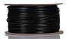 RS PRO Multicore Industrial Cable, 2 Cores, 0.22 mm², DEF STAN, Unscreened, 100m, Black PVC Sheath