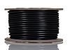 RS PRO Multicore Industrial Cable, 2 Cores, 0.22 mm², DEF STAN, Unscreened, 25m, Black PVC Sheath